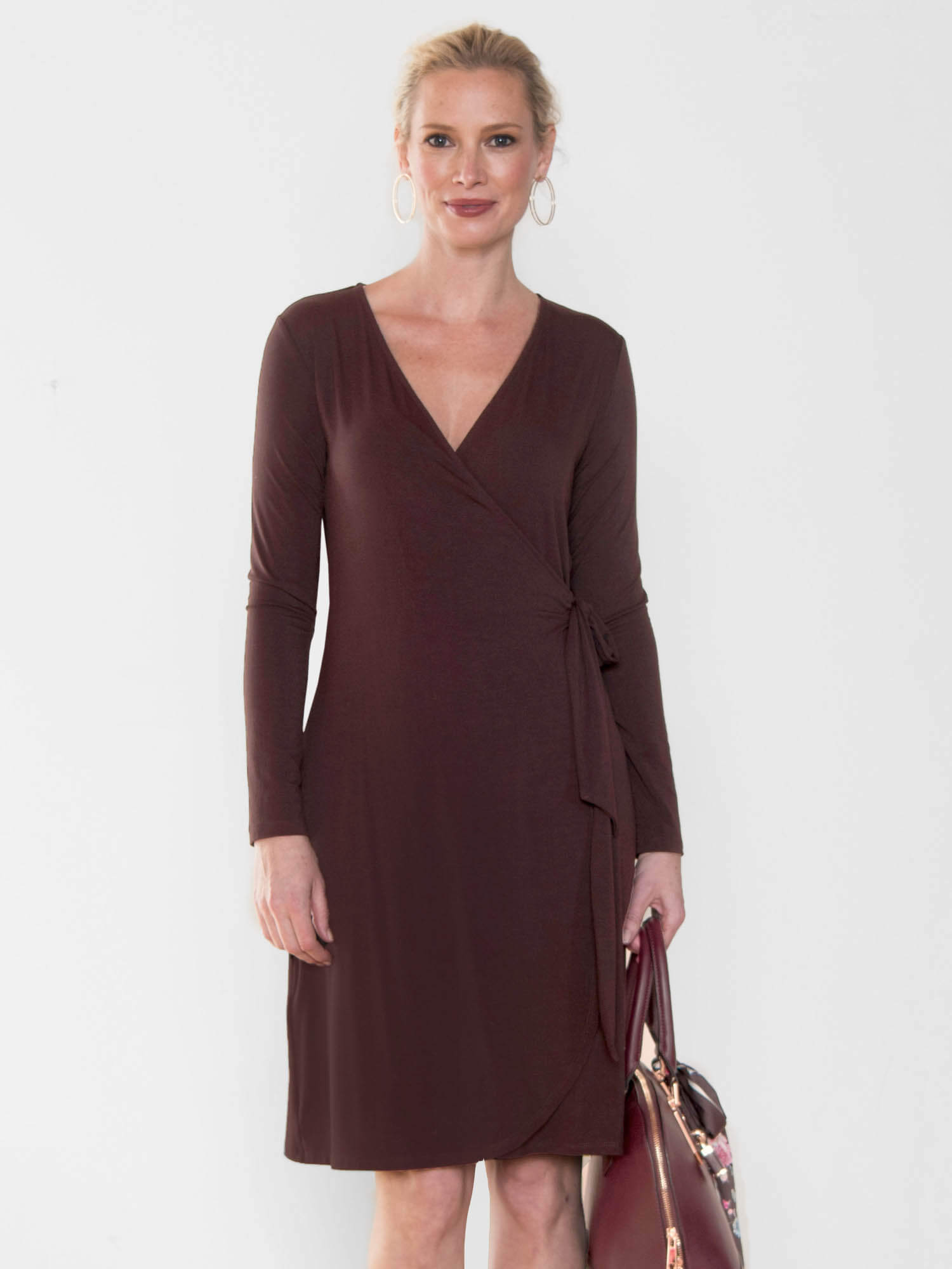 Sonya wrap dress – Sustainable Women's Clothing, Made in Canada